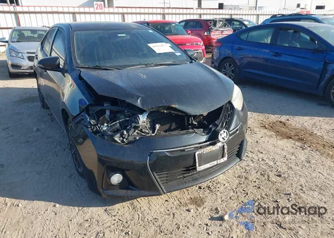 2014 Toyota Corolla S Plus из США, поврежденный, VIN 5YFBURHE0EP048810